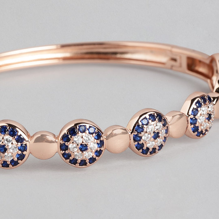 Rose Gold Eternity 925 Sterling Silver Rose gold Plated Bracelet
