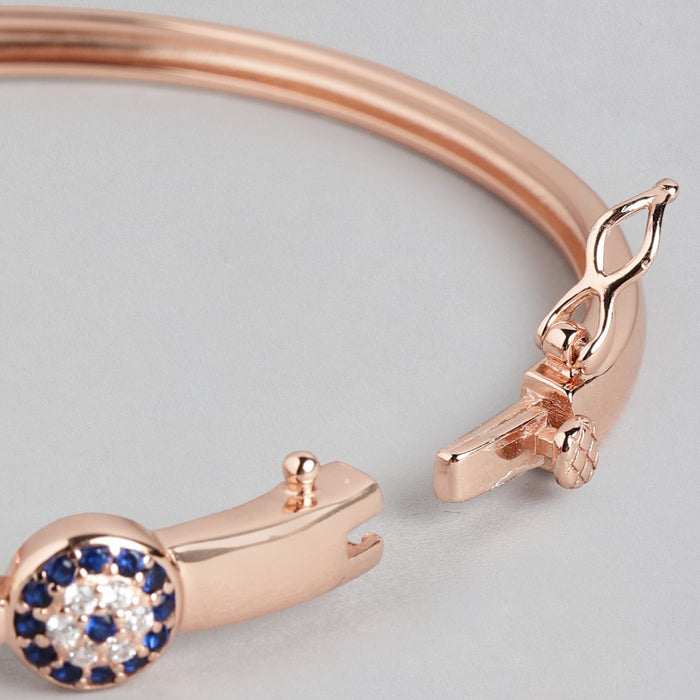 Rose Gold Eternity 925 Sterling Silver Rose gold Plated Bracelet