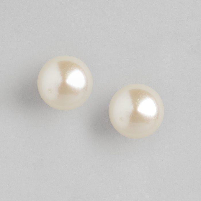 Rose Gold Plated Pearl 925 Silver Jewellery Set Trio