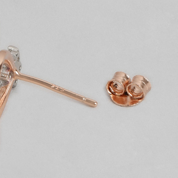 Rose Gold Star 925 Sterling Silver Earring