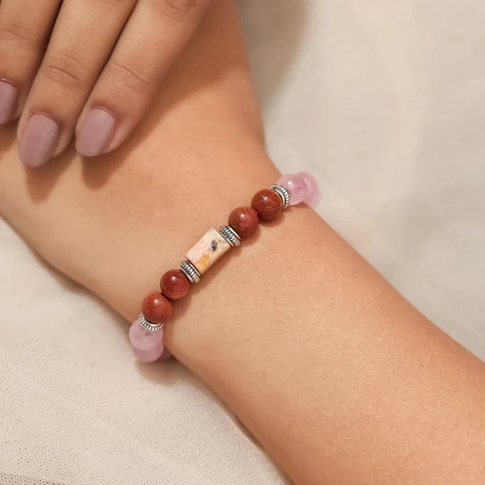 Rose Quartz Bracelet (Vrishchik Rashi) Scorpio - view 2
