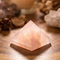 Rose Quartz Pyramid for Love & Harmony