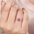 Rosé Radiance Harmony Rose Gold Plated 925 Silver Ring (Adjustable)