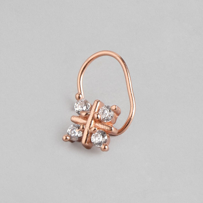 Rosy Nebula 925 Sterling Silver Star Nosepin