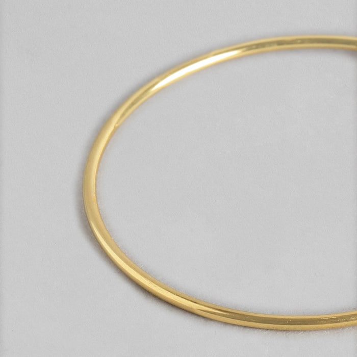 Rounded Gold & Rhodium Plated Hoops 925 Sterling Silver Earring Combo