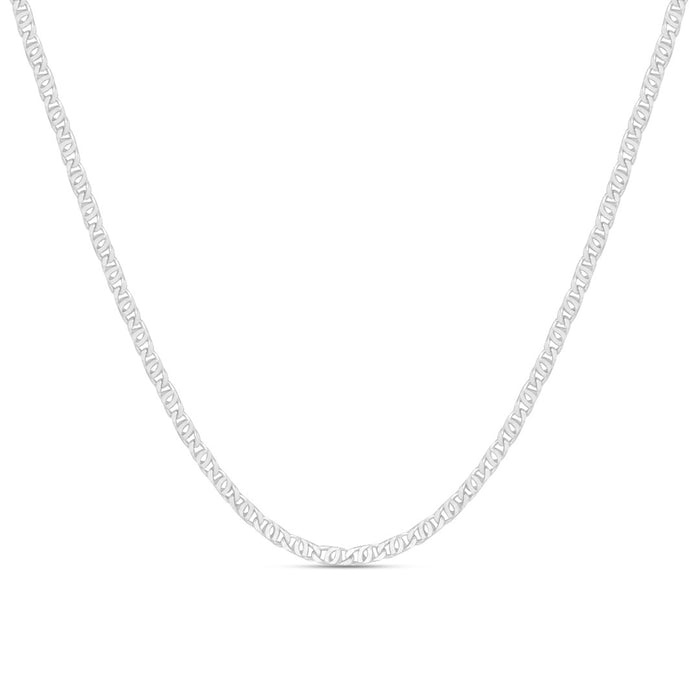 Royal Links 925 Sterling Silver Link Chain with Lobster Claw for Men