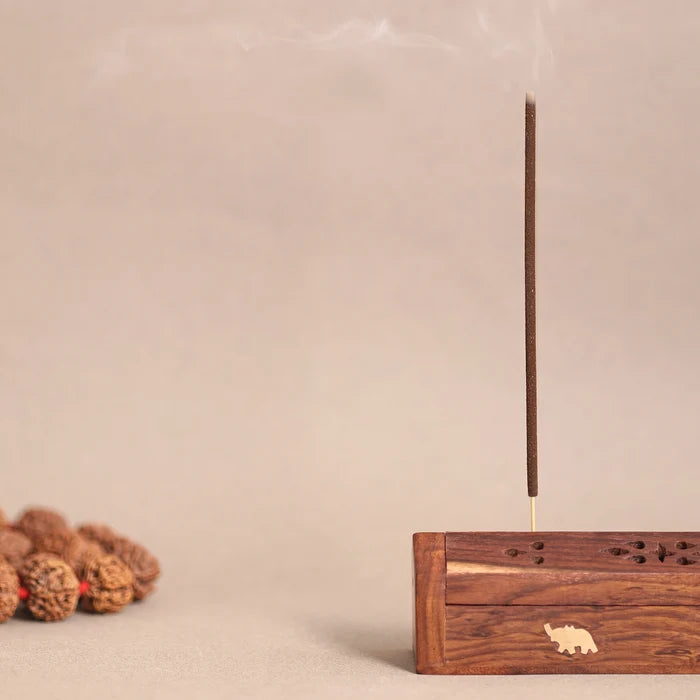 Rudraksha Agarbatti & Agarbatti Stick Holder
