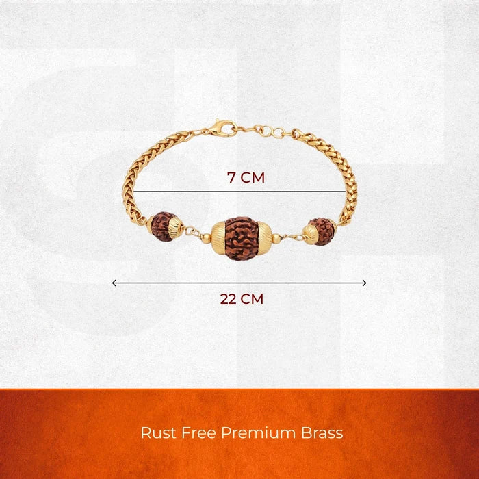 Rudraksha Beads chain Bracelet - view 4