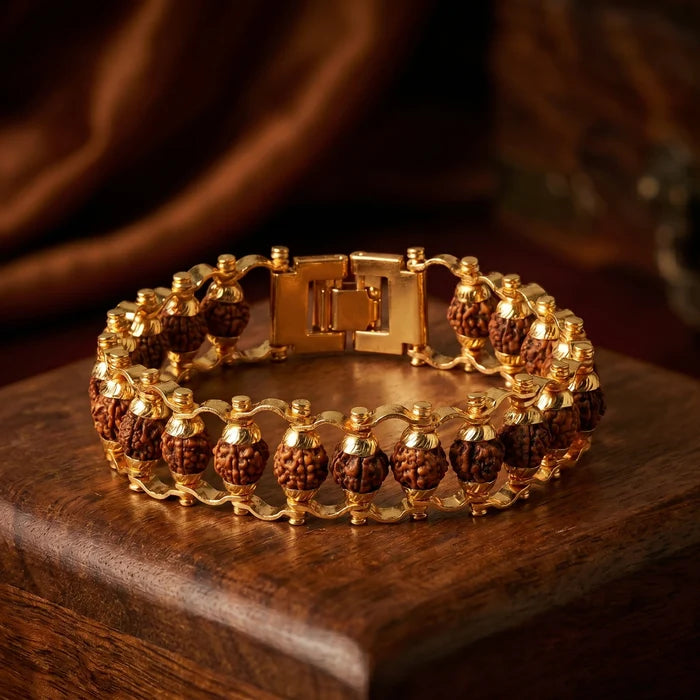 Rudraksha Chain Bracelet