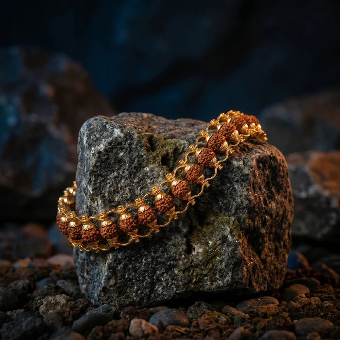 Rudraksha Chain Bracelet - view 2