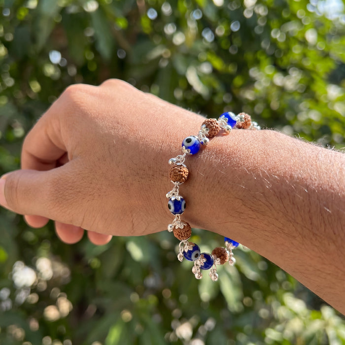 Rudraksha Evil Eye Bracelet