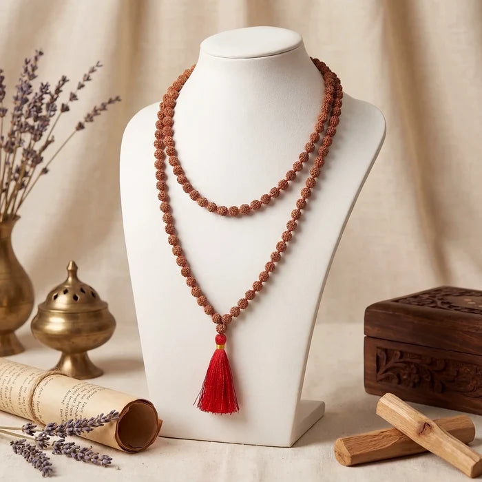Rudraksha Jaap Mala - 108 Sacred Premium Beads