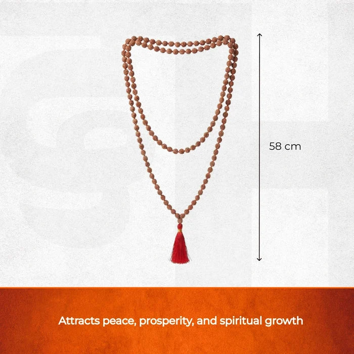 Rudraksha Jaap Mala - 108 Sacred Premium Beads - view 2