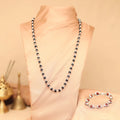 Rudraksha & Karungali Silver Cap (Bracelet & Mala)