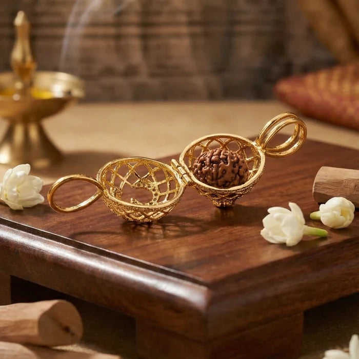 Rudraksha Mala with 9 Mukhi Rudraksha - view 2