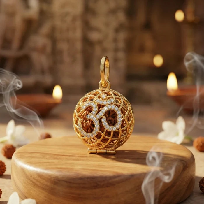 Rudraksha Mala with 9 Mukhi Rudraksha - view 3