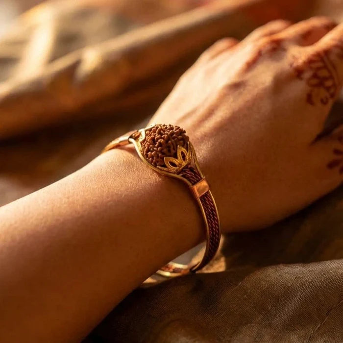 Rudraksha Shakti Copper Bracelet - view 4