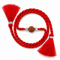 Sacred Rudraksha Silver Rakhi