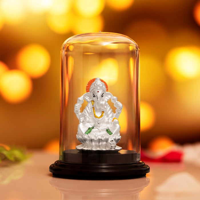 Sacred Symphony 925 Silver Ganesh Ji