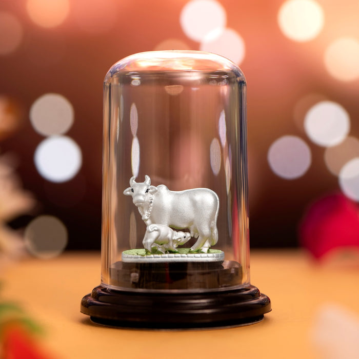 Serenade of Love Rhodium-Plated 999 Sterling Silver Idol