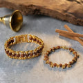 Shakti-Trishool Raksha Kavach: Rudraksha Chain Bracelet & Rudraksha Bracelet For Women