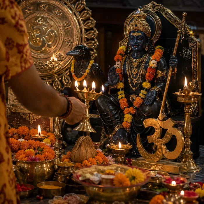 Shani Puja performed by pandits in Ayodhya, booked online
