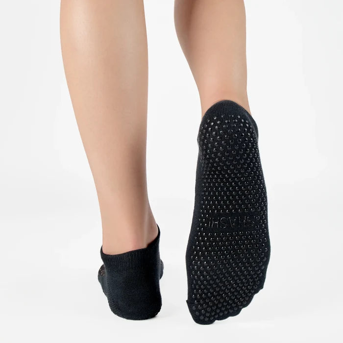Shashi Star Sparkle Mesh Full Foot Grip Sock