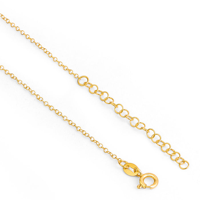Shimmer and Shine Gold-Plated 925 Sterling Silver Chain