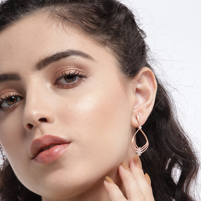 Showstopper 925 Sterling Silver Dangle Earrings