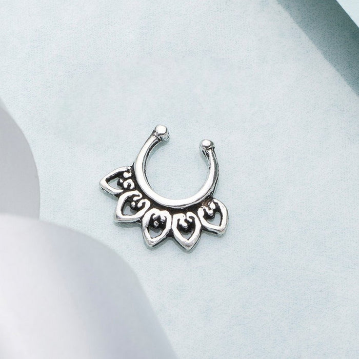 Silver beads 925 Sterling Silver Septum