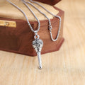 Silver Plated Hanuman Gadha Pendant