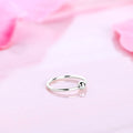 Simple Single Bead 925 Silver Piercing Nose Ring
