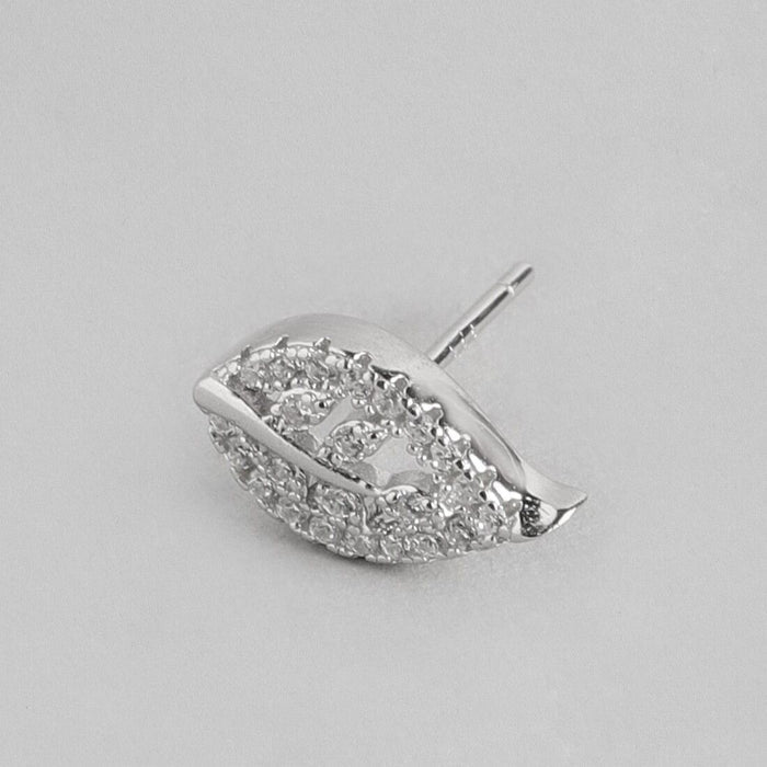 Simplicity Leaf 925 Silver Jewellery Set