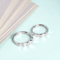 Simply Love 925 Sterling Silver Couple Ring (Adjustable)
