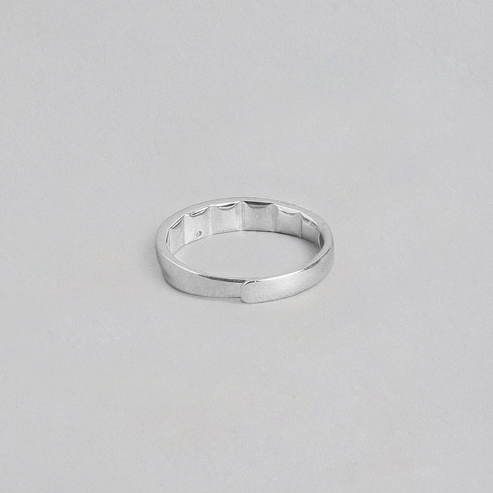 Simply Love Womens 925 Sterling Silver Ring (Adjustable)