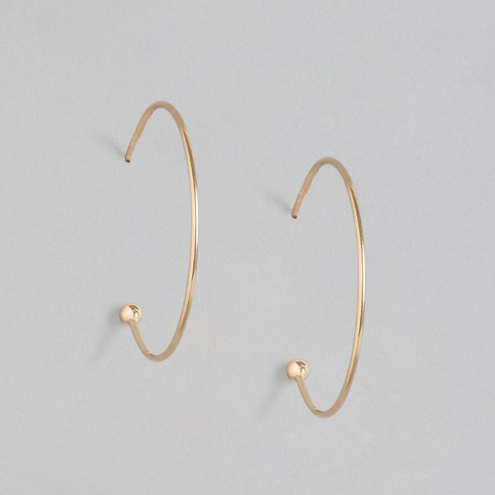 Single Drop Rounded Earring Triple Hoops Combo 925 Sterling Silver