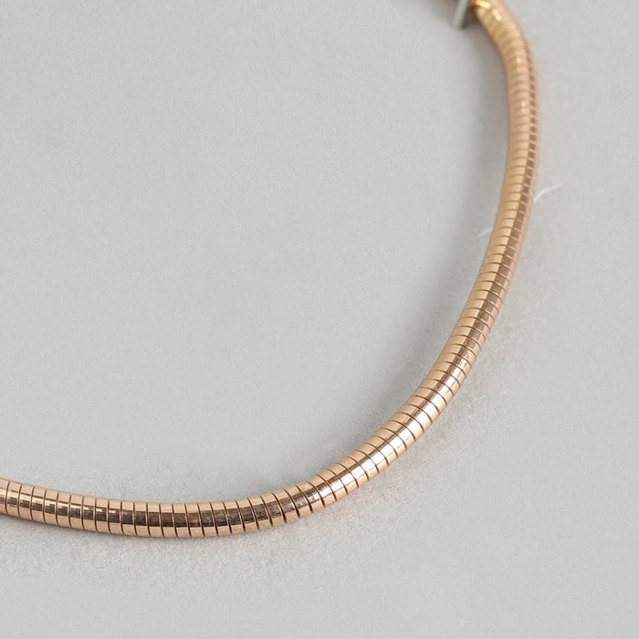 Sleek and Slender Rose Gold Bracelet