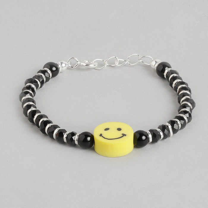 Smiley 925 Sterling Silver Kids Bracelet (Age : 0-3 Years)