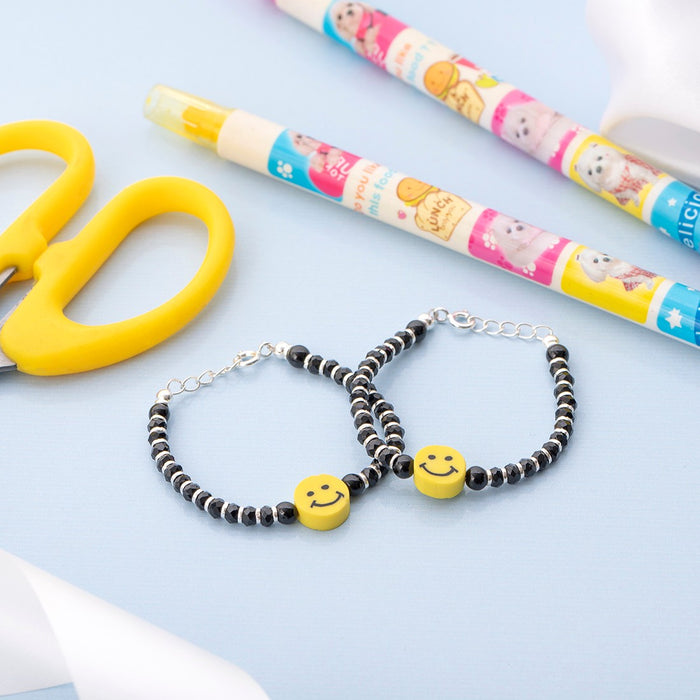 Smiley 925 Sterling Silver Kids Bracelet Combo (Age : 0-3 Years)