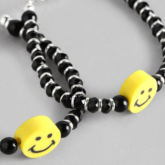 Smiley 925 Sterling Silver Kids Bracelet Combo (Age : 0-3 Years)