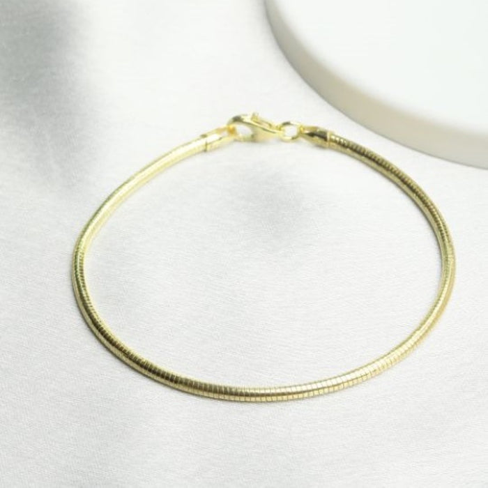 Snakes and Slayers Gold Bracelet