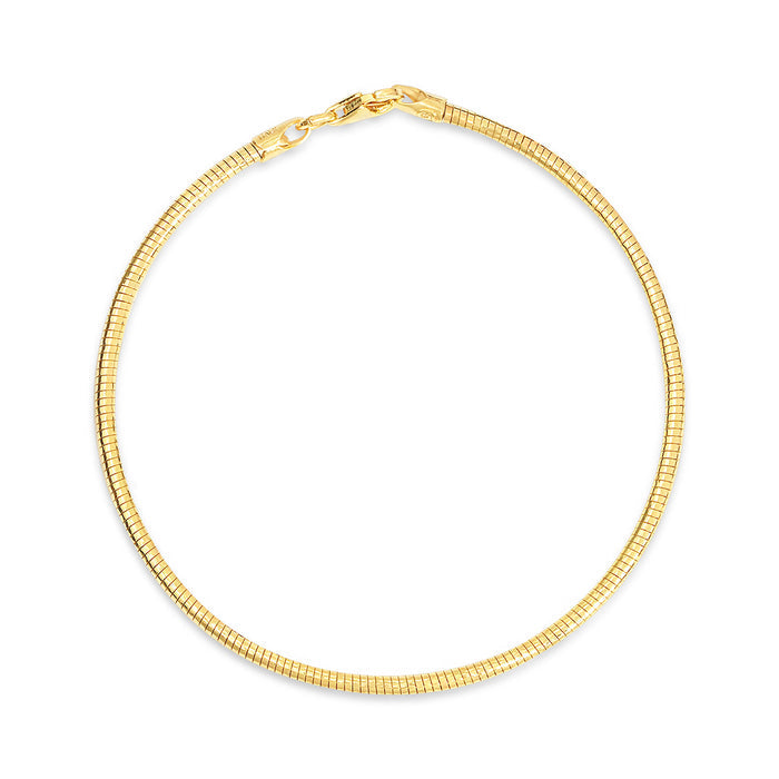 Snakes and Slayers Gold Bracelet