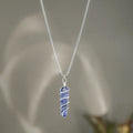 Sodalite Stone Locket with Chain