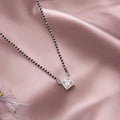 Solitaire CZ 925 Sterling Silver Mangalsutra