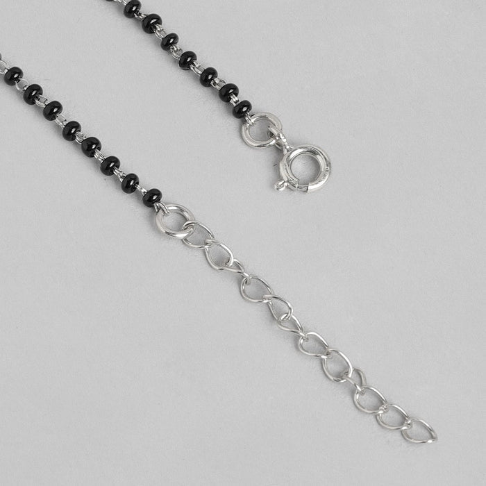 Solitaire CZ 925 Sterling Silver Mangalsutra