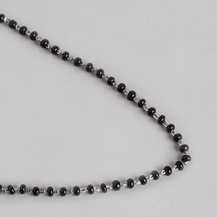 Solitaire Rhodium Plated 925 Sterling Silver Jewelry Set