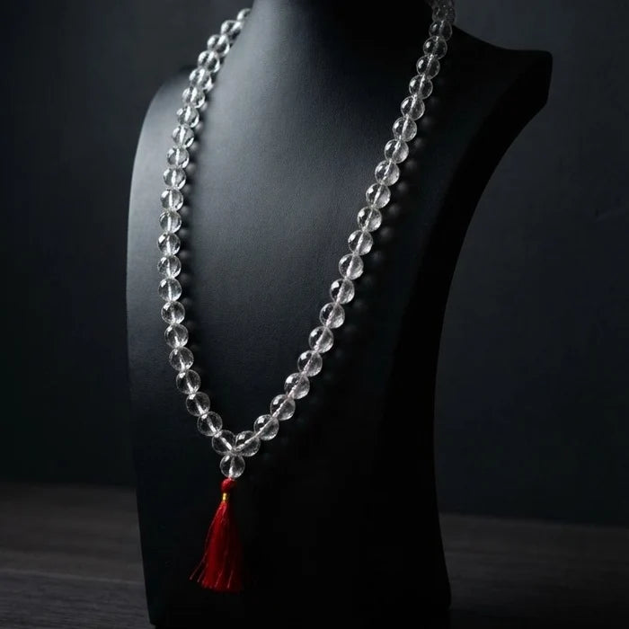 Sphatik Crystal Mala 54+1 Beads