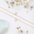 Star Drop 925 Sterling Silver Anklet