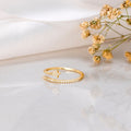 Star Spiral 925 Sterling Silver Ring for Her (Adjustable)