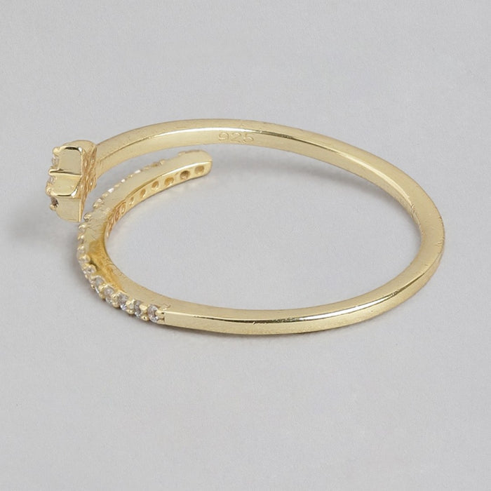 Star Spiral 925 Sterling Silver Ring for Her (Adjustable)